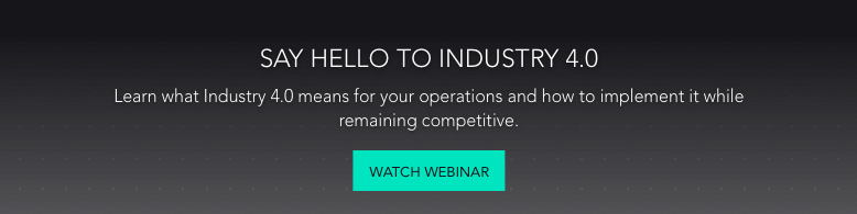 CTA - Say Hello Industry 4.0 - Webinar